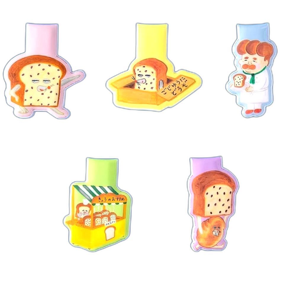 Pandorobo Bread thief Magnetic Bookmarks